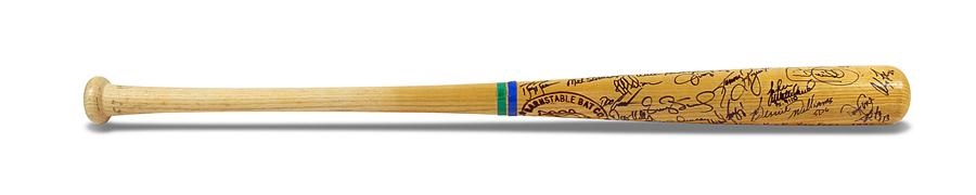 - World Champion 1996 New York Yankees Team Signed Bat  - Obtained from Team Member