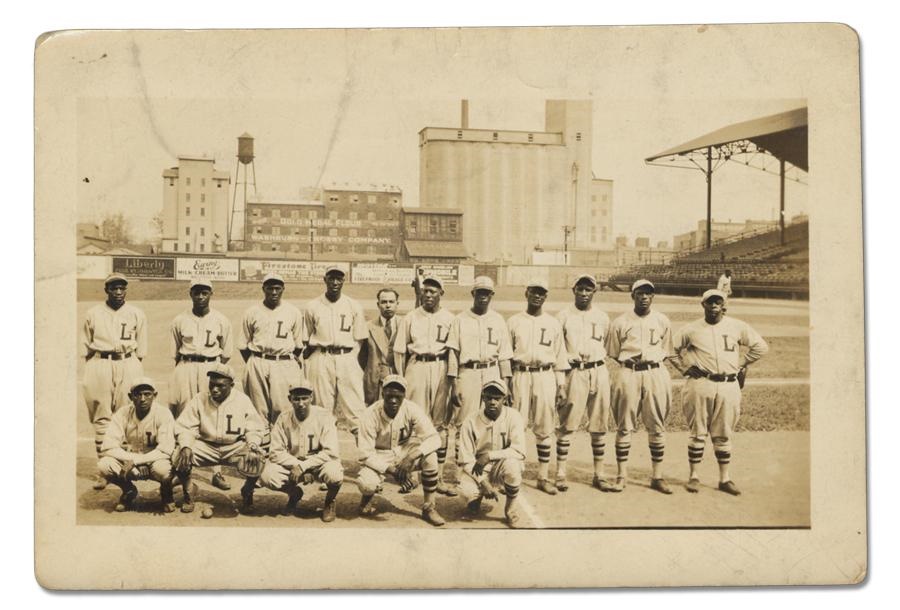 Baseball Memorabilia - 1920s Louisville Negro League Photograph