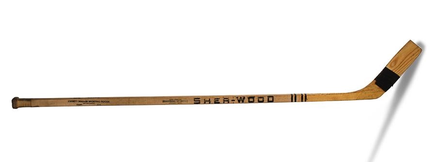 Bobby orr store game used stick