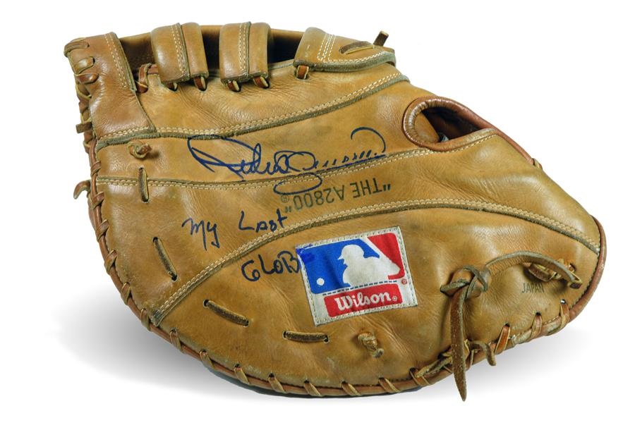 Pedro Guerrero's Last Game Used Glove