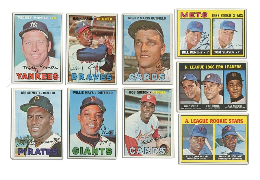 1967 Topps Baseball Card Set