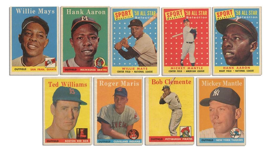 - 1958 Topps Baseball Card Set