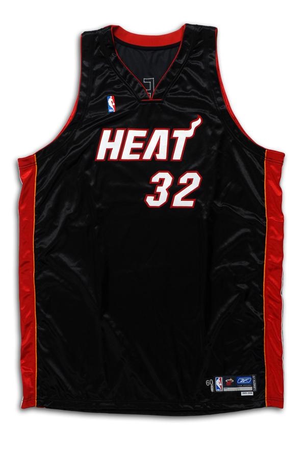 - 2005-06 Shaquille O'Neal Game Used Miami Heat Jersey