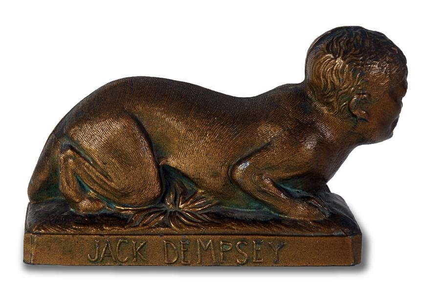 - Rare 1920's Jack Dempsey Paper Weight