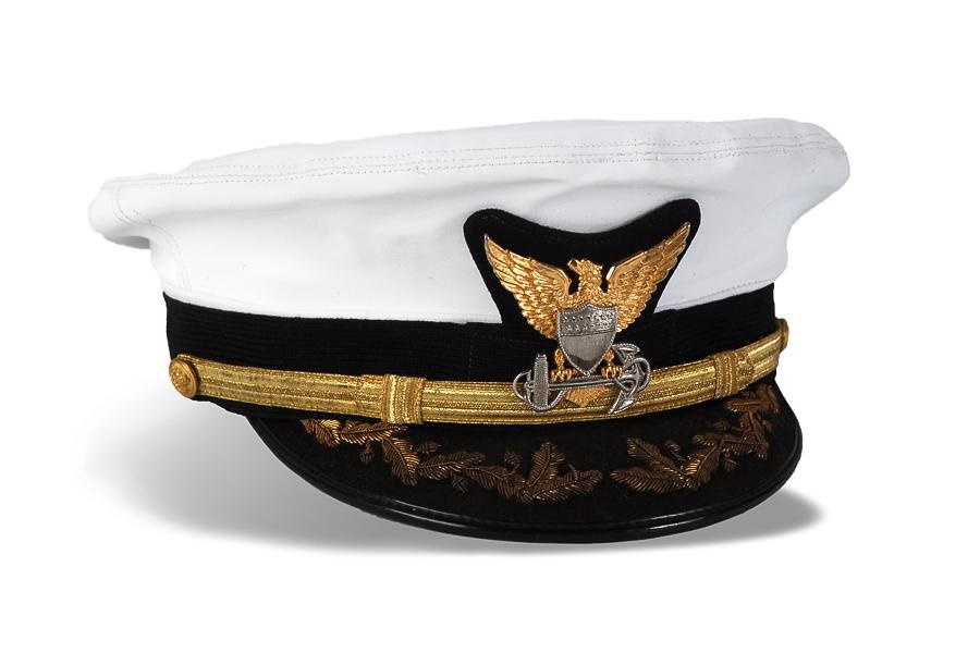 Otto Graham - Otto Graham's Coast Guard Academy Winter Uniform Hat