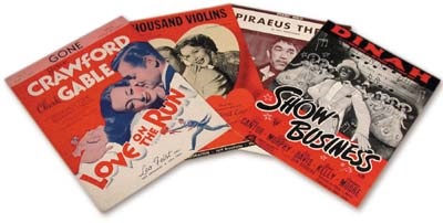 Movie Sheet Music Collection (81)