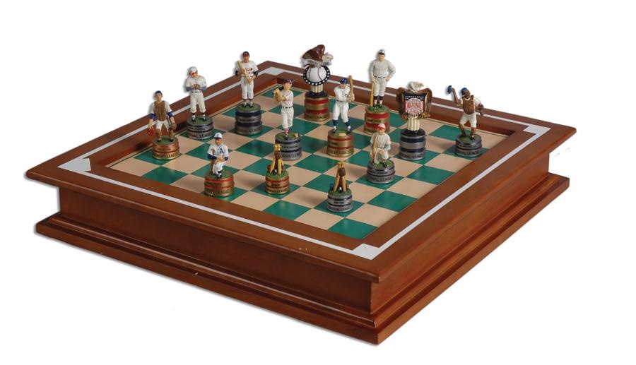 - Cooperstown National League vs. American League Chess Set