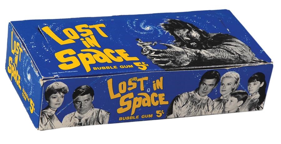 - 1966 Lost In Space Wax Bubble Gum Box