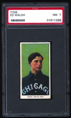 Sports Cards - 1909-11 T206 Ed Walsh PSA 7