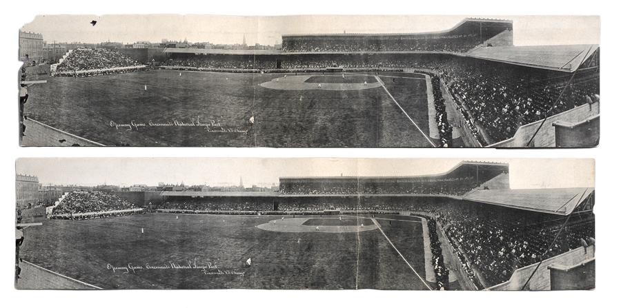 - Two Cincinnati Reds 1912 Panorama Postcards