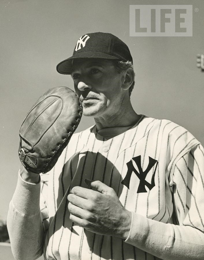 - Gary Cooper in "Pride of the Yankees" by John Florea (1916 - 2000)