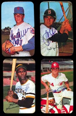 Sports Cards - 1971 Topps Super Autographed Set