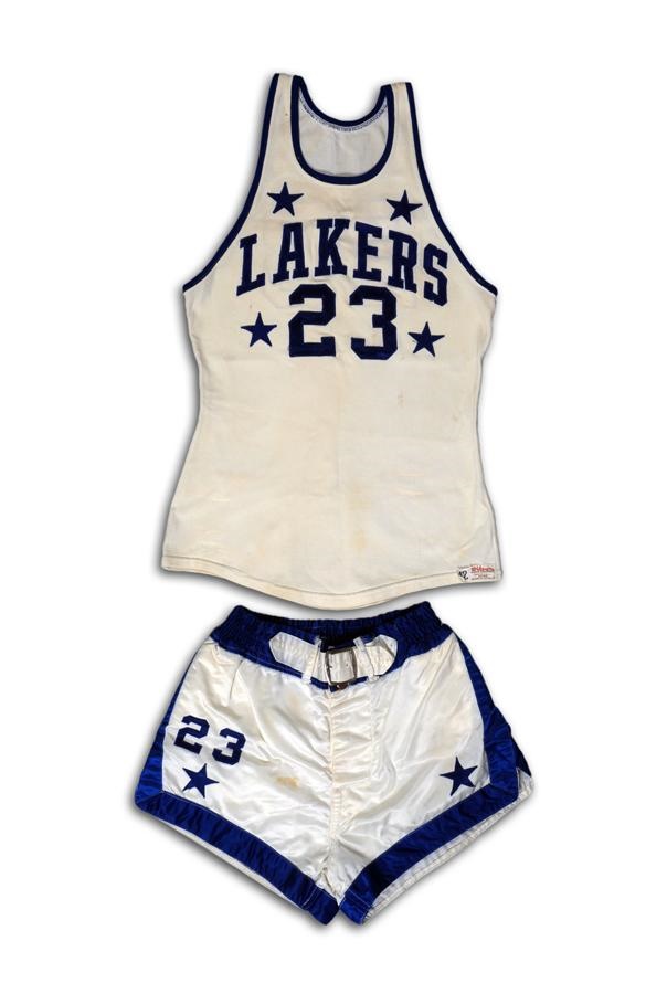 - 1959-60 Minneapolis Lakers Game Used Uniform