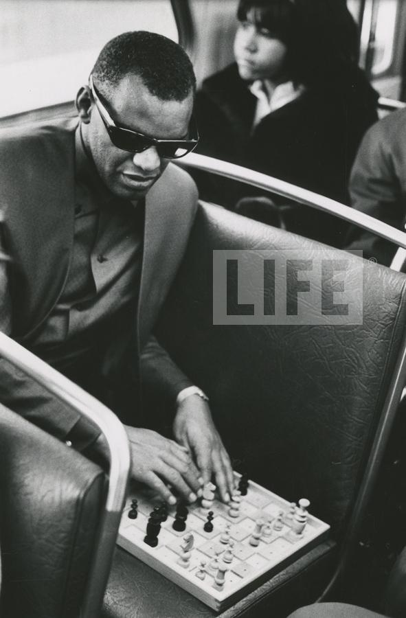 - Ray Charles Playing Chess by Bill Ray