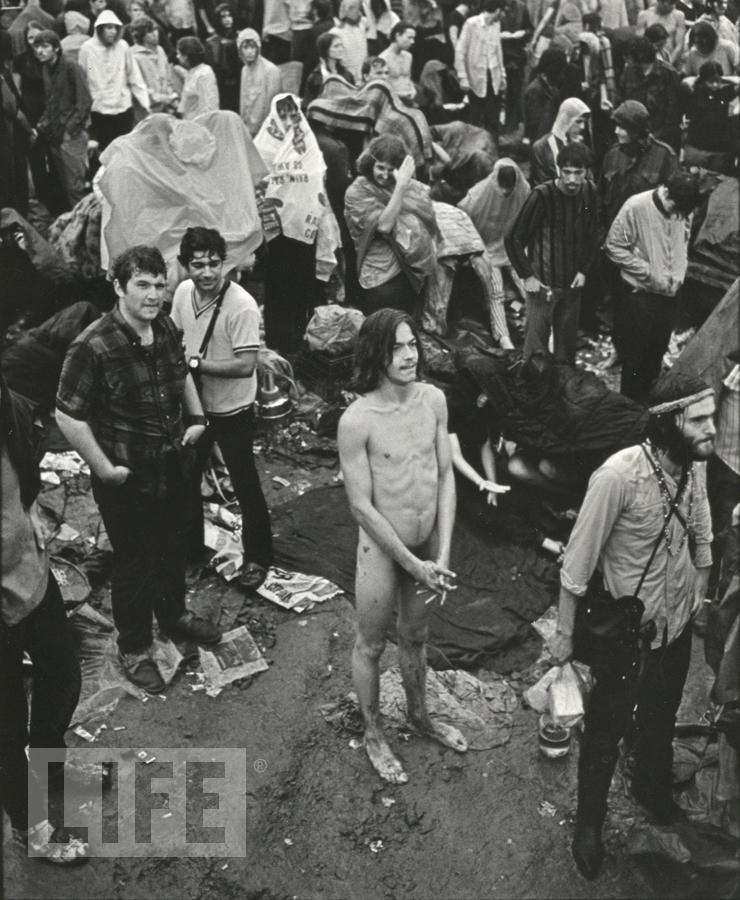 - Naked Hippie at Woodstock by Bill Eppridge (1938- )