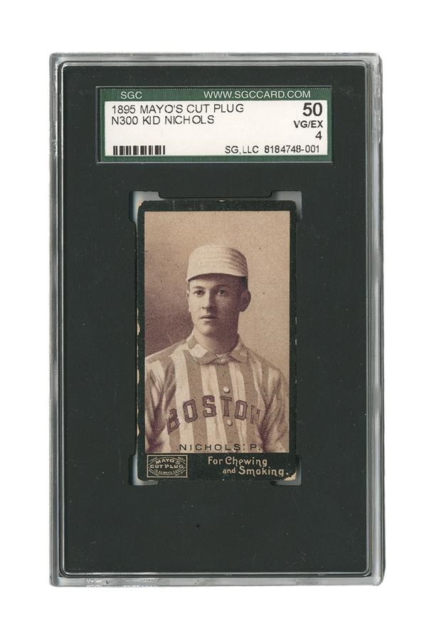 The Braves Man - 1895 Kid Nichols Mayo Tobacco Card