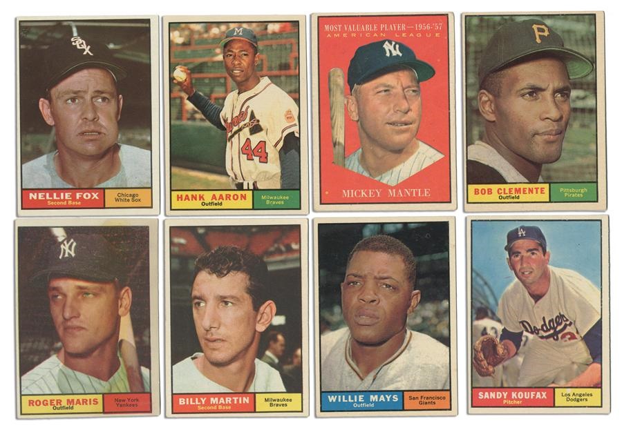 The Braves Man - 1961 Topps Baseball Complete Set