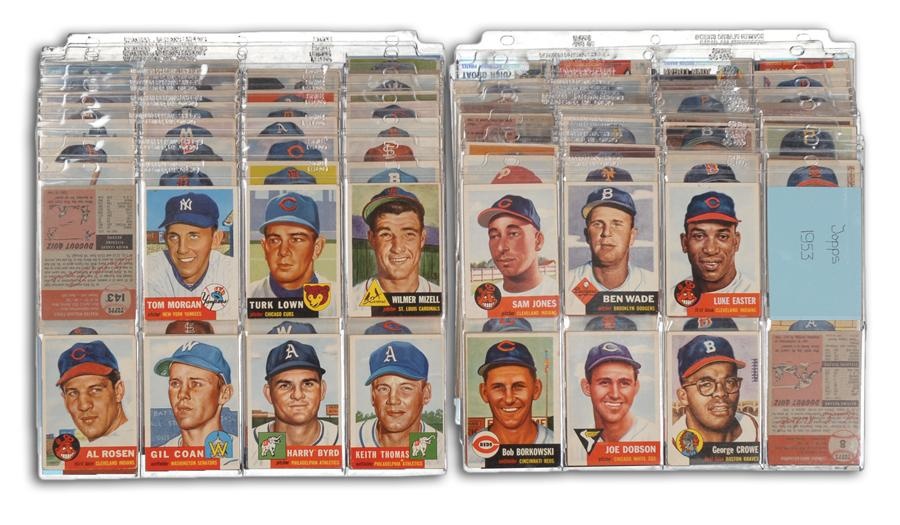 1953 Topps Baseball Partial Set