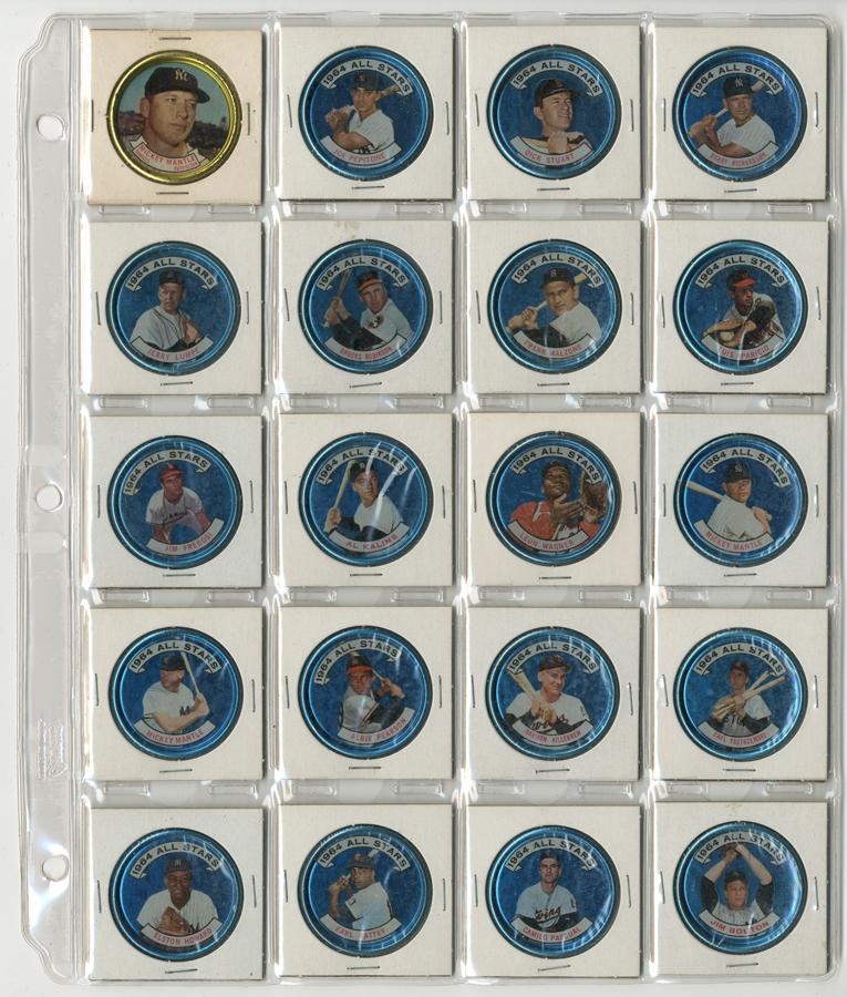 - 1964 & 1971 Topps Coins Complete Sets