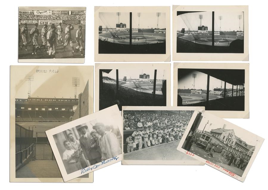 - 1930s-40s Boston Braves Snapshot Collection
