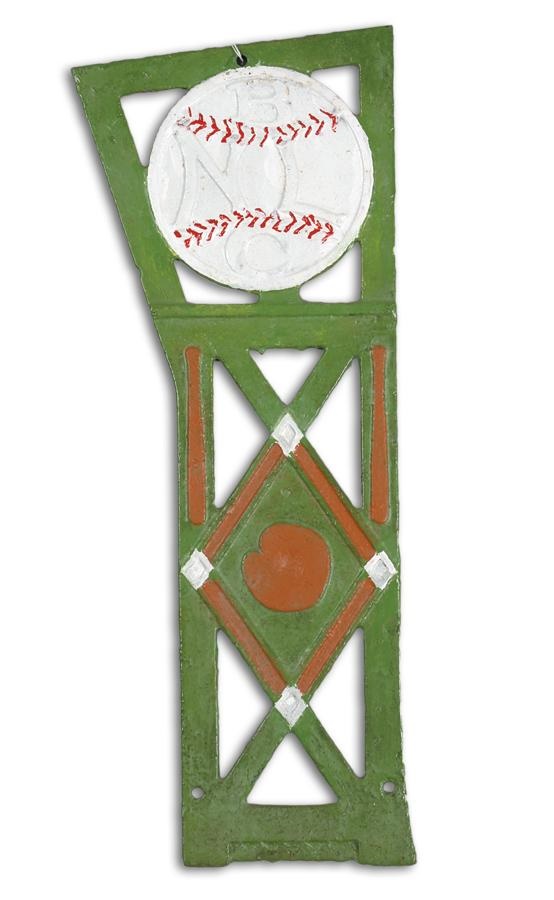 - Boston Braves Field Stadium Seat Figural Side