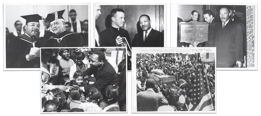 Martin Luther King  & Malcolm X Photographs (14)
