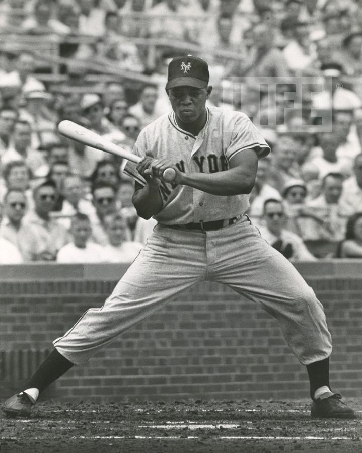 - Willie Mays Batting by Alfred Eisenstaedt (1898 - 1995)