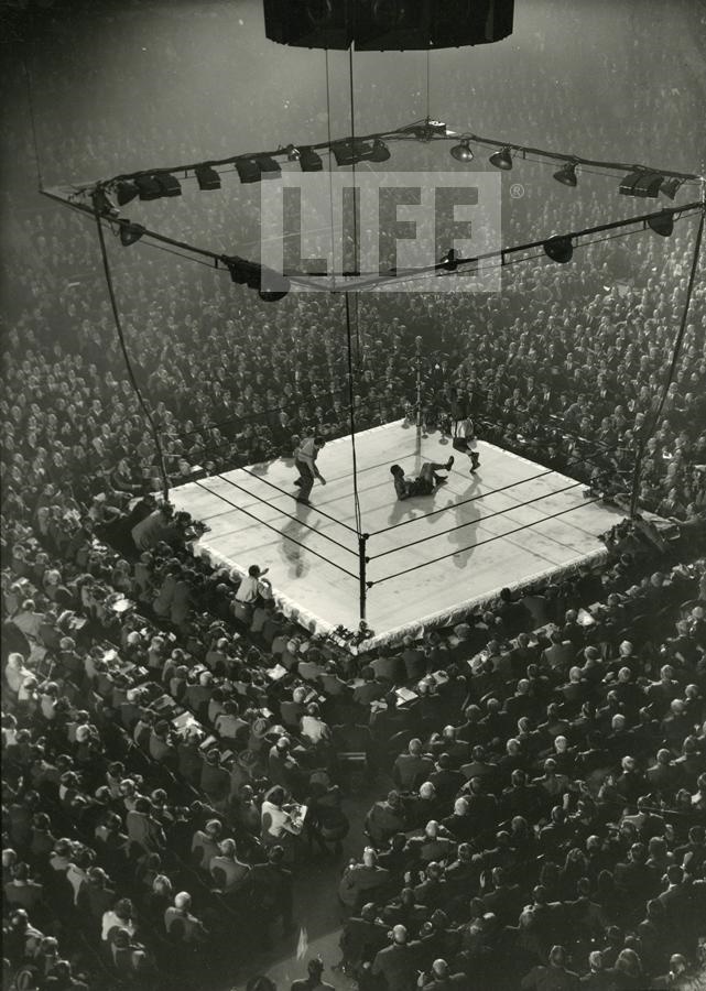 - Joe Louis Gets Knocked Down by Gjon Mili (1904 - 1984)