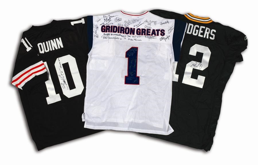 - Signed Football Jersey Collection (3)