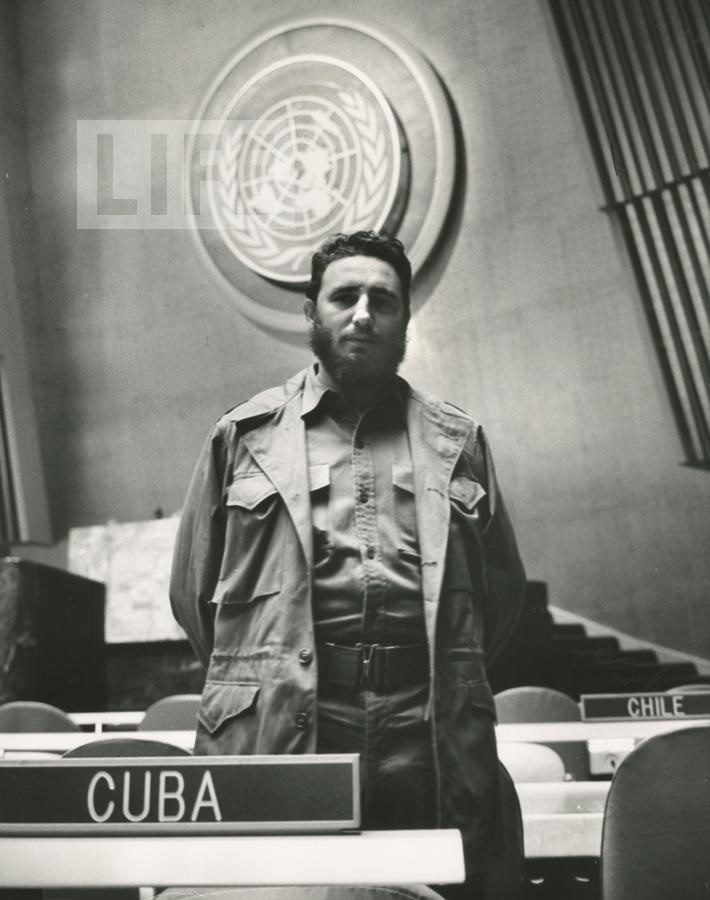 Fidel Castro by Alfred Eisenstaedt (1898 - 1995)
