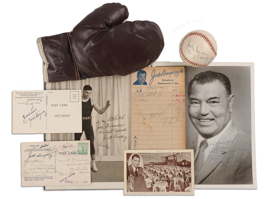 - Jack Dempsey Signed Collection