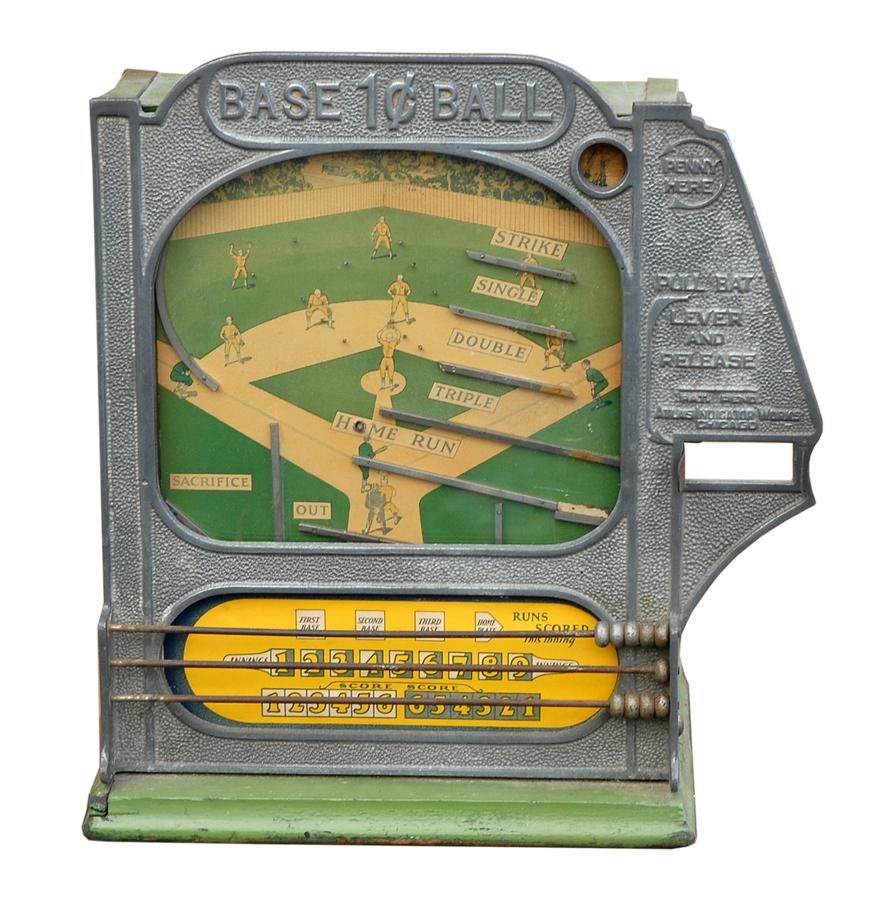 The Mike Brown Collection - 1920s Atlas Baseball Machine