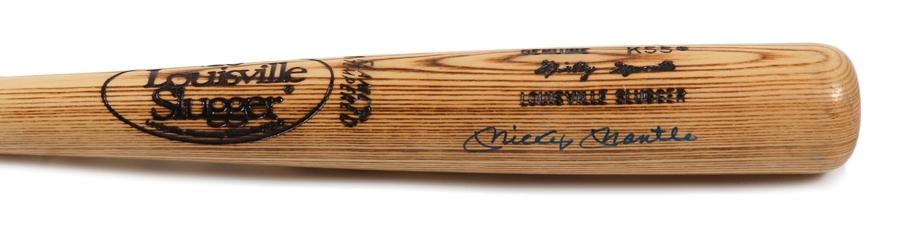 - Mickey Mantle Signed Bat