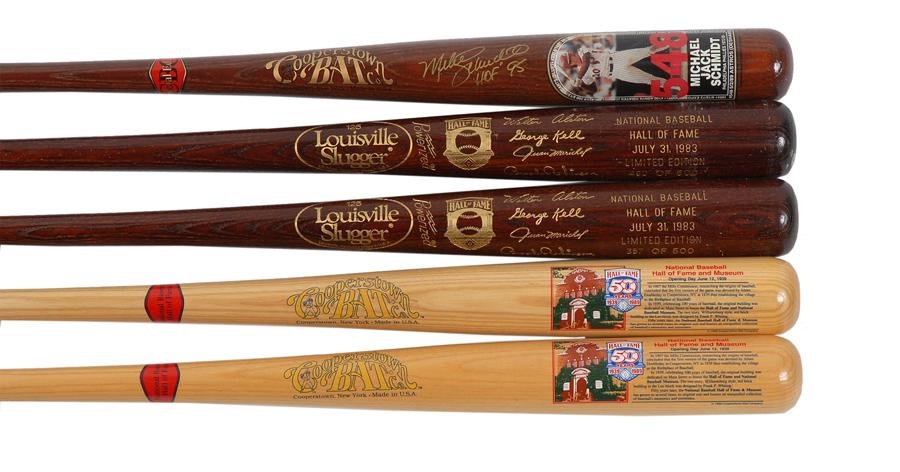- Collection of Limited Edition Cooperstown Bats (5)