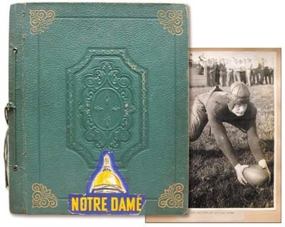 Football - 1920's-30's Notre Dame Football Photograph