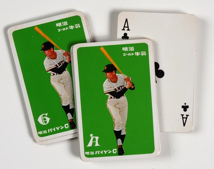 - 1960s Sadaharu Oh Baseball Playing Card Set in Original Box