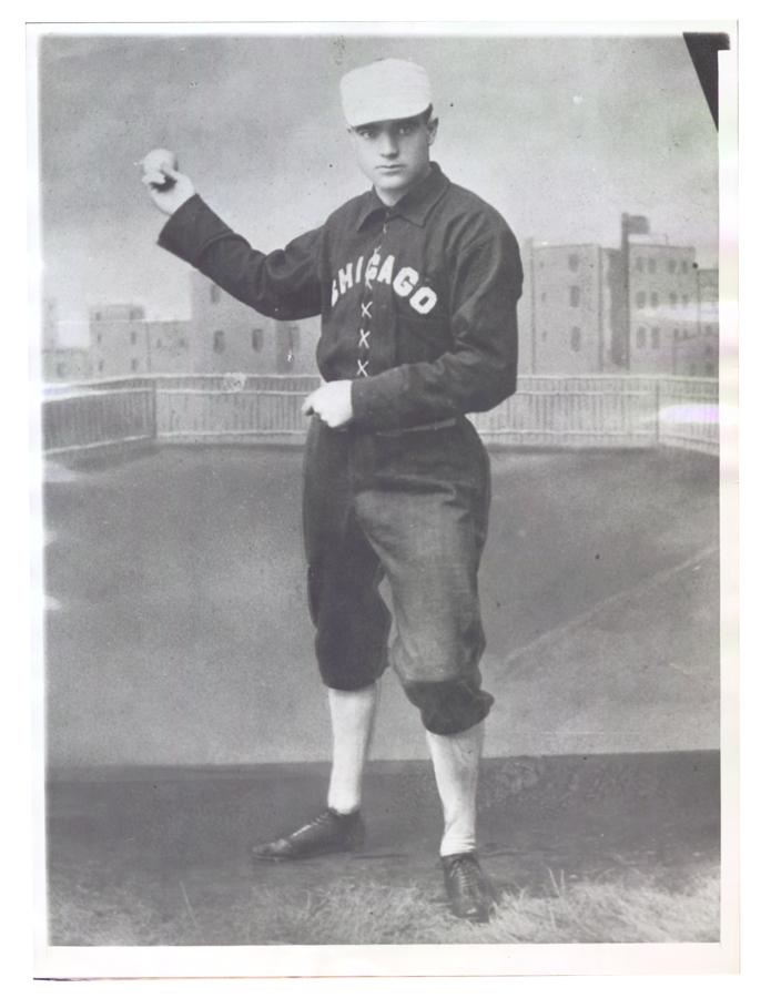Baseball - Billy Sunday Old Judge Photograph