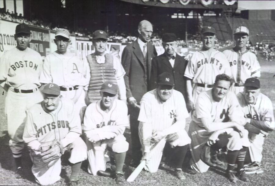 Baseball - Old Timers at 1943 Charity Game