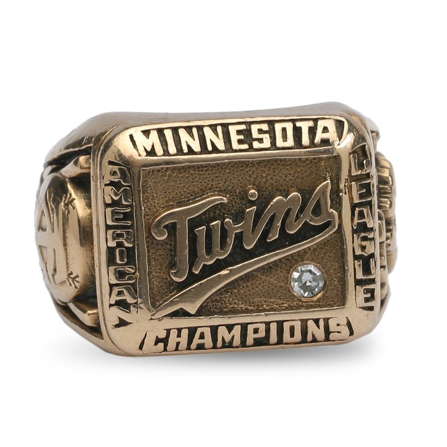 The Fred Budde Collection - Angie Giuliani's 1965 American League Championship Ring