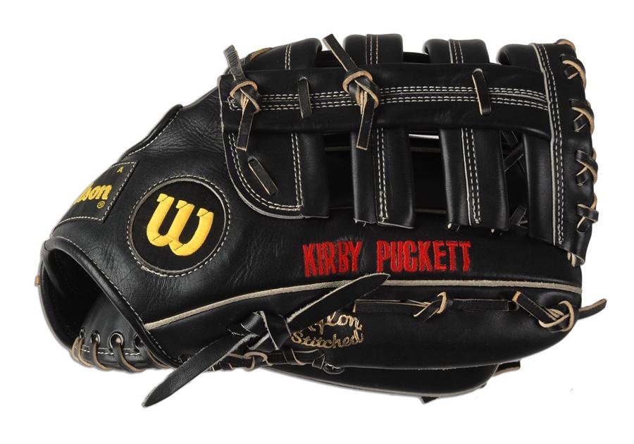 The Fred Budde Collection - Kirby Puckett Game Used Glove Circa 1988