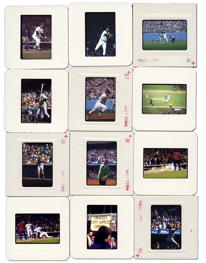 Baseball - 35 mm slides of the 1977 World Series (405)