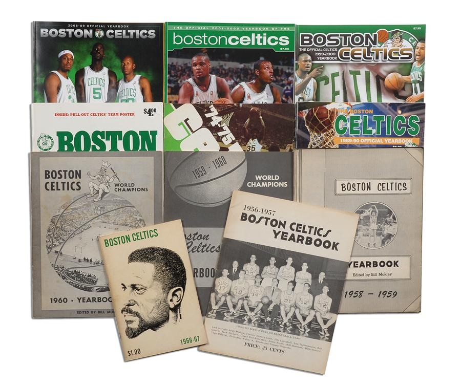 The Bob Wysocki Collection - Boston Celtics Yearbook Run (50)