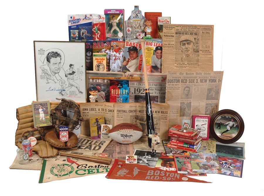- Large Collection of Sports Memorabilia