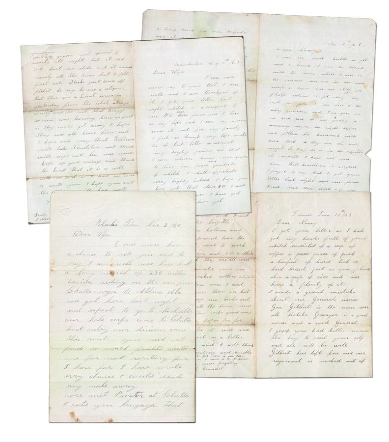 - Collection of John Crandal Civil War Letters