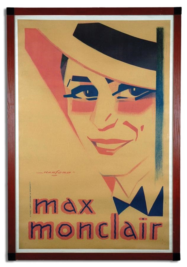 Rock And Pop Culture - Max Montclair Vintage Art Poster by Harford