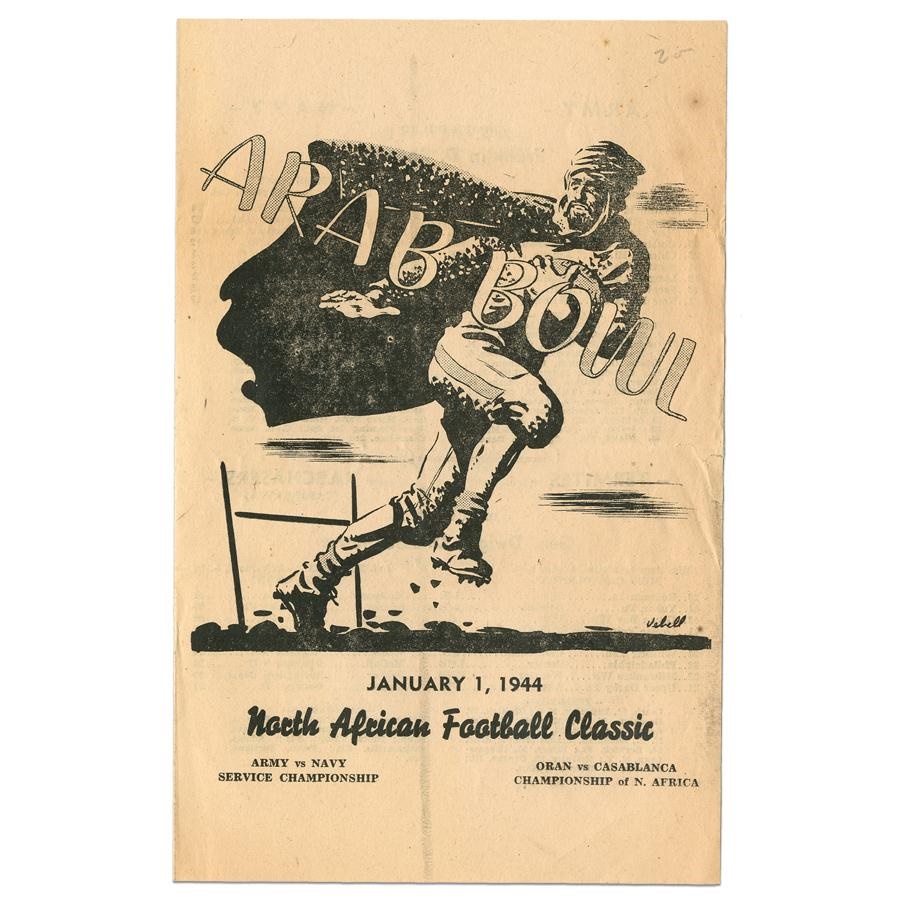 - 1944 Arab Bowl Football Program