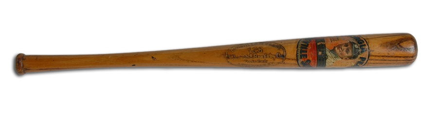 Baseball Memorabilia - Ty Cobb Decal Bat