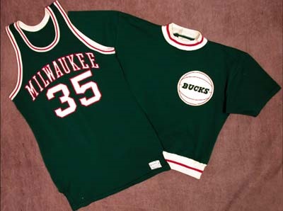 - 1969-70 Don Smith Game Worn Jersey & Shooting Shirt