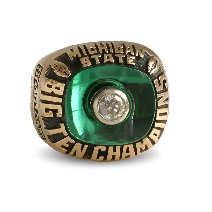- 1978 Michigan State Football Big Ten Championship Ring