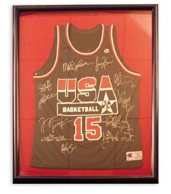 Basketball - 1992 Dream Team Signed Jersey